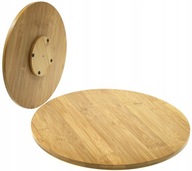OTOČNÁ BAMBUSOVÁ doska 35 cm PIZZA Snacks SYR OTOČNÁ BAMBUSOVÁ doska 35 cm PIZZA Snacks SYR