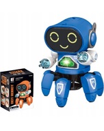 INTERAKTÍVNY DANCER DISCO LED ROBOT PRE DETI, modrý INTERAKTÍVNY DANCER DISCO LED ROBOT PRE DETI, modrý