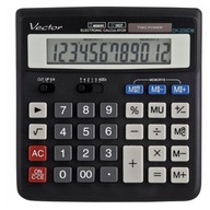 Kalkulačka VECTOR DK-209DM BLK Kalkulačka VECTOR DK-209DM BLK