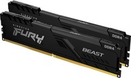 Pamäť Kingston Fury Beast DDR4 32GB 3733MHz CL19 Pamäť Kingston Fury Beast DDR4 32GB 3733MHz CL19
