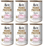 Brit Mono Protein Králičia konzerva 6 x 400 g Brit Mono Protein Králičia konzerva 6 x 400 g