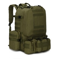 Vojenský taktický batoh 50L olivovo zelený
