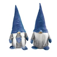 Gnome so zamatovým klobúkom - modrý BN0520BLE-0407
