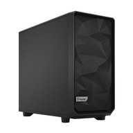 Kompaktné čierne puzdro na Sol Fractal Design Meshify 2