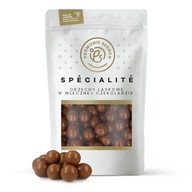 Lieskové orechy v mliečnej čokoláde 500g Lieskové orechy v mliečnej čokoláde 500g