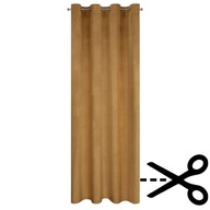 Záves Welwet SuperSoft 135x250 med, vyrobený na mieru Záves Welwet SuperSoft 135x250 med, vyrobený na mieru