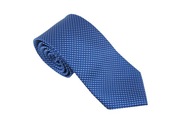 Námornícka modrá Elegantná pánska kravata do práce, na svadbu