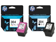Súprava atramentu HP 304 BLACK + COLOR N9K05AE N9K06AE Súprava atramentu HP 304 BLACK + COLOR N9K05AE N9K06AE