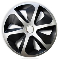 4x čierno-strieborné kryty kolies Roco RM 14 pre Jeep 4x čierno-strieborné kryty kolies Roco RM 14 pre Jeep