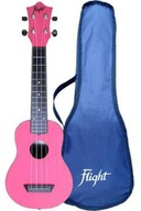 Ružové sopránové ukulele Flight TUS35-PK Travel