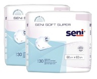 SET Absorpčné vložky Seni Soft Super 60x60 cm 60 ks. SET Absorpčné vložky Seni Soft Super 60x60 cm 60 ks.