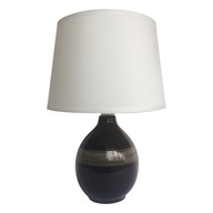Stolná lampa STRUHM ROMA 30cm čierno-béžová Stolná lampa STRUHM ROMA 30cm čierno-béžová