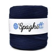 Tričko Yarn Cotton Spaghetti / tmavo modrá Tričko Yarn Cotton Spaghetti / tmavo modrá