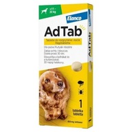Tableta Adtab na kliešte proti blchám pre psov 11-22 kg Tableta Adtab na kliešte proti blchám pre psov 11-22 kg