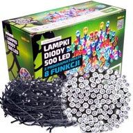 VONKAJŠIE VIANOČNÉ OSVETLENIE 500 LED 50M 8 FUNKCIÍ VONKAJŠIE VIANOČNÉ OSVETLENIE 500 LED 50M 8 FUNKCIÍ