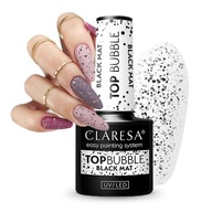 Hybridný matný top s časticami Claresa Top Bubble Matt Black Black Hybridný matný top s časticami Claresa Top Bubble Matt Black Black