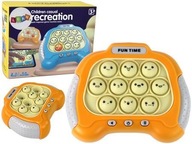 POP IT SENSORY HRA, ŽLTÁ KONZOLA NAPÁJANÁ BATÉRIOU POP IT SENSORY HRA, ŽLTÁ KONZOLA NAPÁJANÁ BATÉRIOU