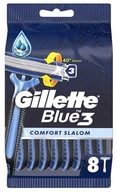 GILLETTE BLUE 3 COMFORT SLALOM holiaci strojček 8KS GILLETTE BLUE 3 COMFORT SLALOM holiaci strojček 8KS