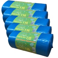 MODRÉ VRECKÁ NA ODPAD 120L VEĽMI PEVNÉ x125 MODRÉ VRECKÁ NA ODPAD 120L VEĽMI PEVNÉ x125