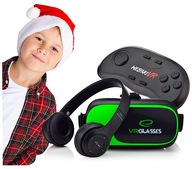 VIANOČNÝ DARČEK: VR OKULIARE + SLÚCHADLÁ + OVLÁDAČ VIANOČNÝ DARČEK: VR OKULIARE + SLÚCHADLÁ + OVLÁDAČ