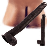 Black Big Artificial Penis Sex DILDO XXXL 43cm Black Big Artificial Penis Sex DILDO XXXL 43cm
