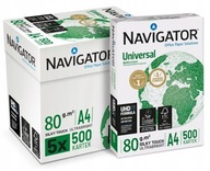 Kancelárske papiere Navigator biele A4 2500 listov