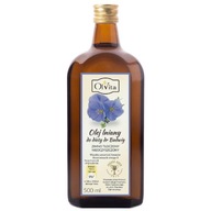 Za studena lisovaný, nerafinovaný ľanový olej 500 ml Za studena lisovaný, nerafinovaný ľanový olej 500 ml