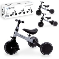 VYVAŽOVACÍ BICYKEL 3v1 TROJKOLESÁ Kidwell PICO Grey VEĽKÉ KOLESÁ VYVAŽOVACÍ BICYKEL 3v1 TROJKOLESÁ Kidwell PICO Grey VEĽKÉ KOLESÁ
