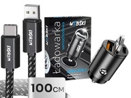 USB/USB-C NABÍJAČKA 30W PRE AUTOKÁBEL 1m TYP-C 60W USB/USB-C NABÍJAČKA 30W PRE AUTOKÁBEL 1m TYP-C 60W