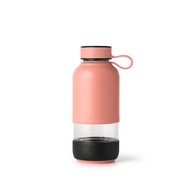 TO GO sklenená fľaša na vodu ružová / Lekue