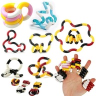 Antistresová hadicová hračka fidget hračka twist finger