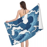 UTERÁK Plážový uterák Great Wave Off Kanagawa UTERÁK Plážový uterák Great Wave Off Kanagawa
