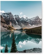 plagát LAKE MOUNTAINS obraz plagát 40x50 cm #124 plagát LAKE MOUNTAINS obraz plagát 40x50 cm #124