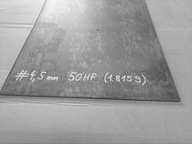 Oceľ 50HF / 1,8159, rozmer #4,5x100x300 mm