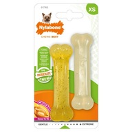 Nylabone Moderate Chew Bone žuvačky pre malých psov s kuracou vôňou Nylabone Moderate Chew Bone žuvačky pre malých psov s kuracou vôňou