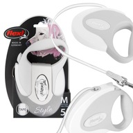 FLEXI M AUTOMATICKÁ PÁSKA NA VODÍTKO 5 METROV 25KG PES FLEXI M AUTOMATICKÁ PÁSKA NA VODÍTKO 5 METROV 25KG PES