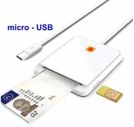 Čítačka kariet vodiča TACHOGRAF micro USB PROGRAM
