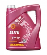 Motorový olej Mannol Elite 5 l 5W-40 5W40