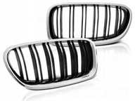 GRILL (obličky) BMW F10 / F11 10-16 CHROME GLOSSY BL GRILL (obličky) BMW F10 / F11 10-16 CHROME GLOSSY BL