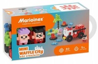 MINI WAFFLE CITY BLOCKS HASIČSKÝ VOZIDLO 80 EL FIREMAN