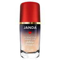 JANDA Stage Make-Up FOUNDATION s dobrým krytím 01 Light Beige 30 ml JANDA Stage Make-Up FOUNDATION s dobrým krytím 01 Light Beige 30 ml