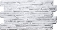 Nástenné panely White Rock 3D Prírodný kameň 4x