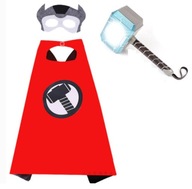 OUTFIT THOR CAPED + SET HAMMER MASK HERO