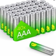 40x GP Super Alkaline AAA alkalická batéria LR3 R3 40x GP Super Alkaline AAA alkalická batéria LR3 R3