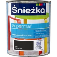 Śnieżka Akrylová emailová farba 2,4L ČIERNA A501 MAT Paint