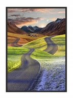 OBRAZOVÝ PLAGÁT V RÁME 53x73 cm Cestná P1610 OBRAZOVÝ PLAGÁT V RÁME 53x73 cm Cestná P1610