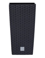 RATO SQUARE ANTRACITOVÝ kvetináč 26,6L Prosperplast RATO SQUARE ANTRACITOVÝ kvetináč 26,6L Prosperplast