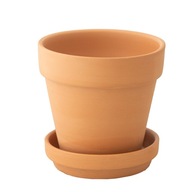 TERAKOTOVÝ ČREVNÍK so stojanom priem. 11 cm TERAKOTOVÝ ČREVNÍK so stojanom priem. 11 cm