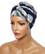 Sara 259 dámsky prepletaný turban, volánikový klobúk, tiež po chemoterapii
