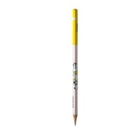 Žltá trojuholníková ceruzka HB Happy Color